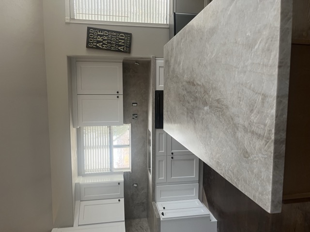 Full kitchen project with custom cabinetry